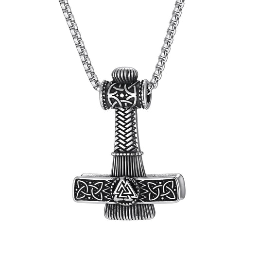 Vintage Stainless Steel Pendant for Men
