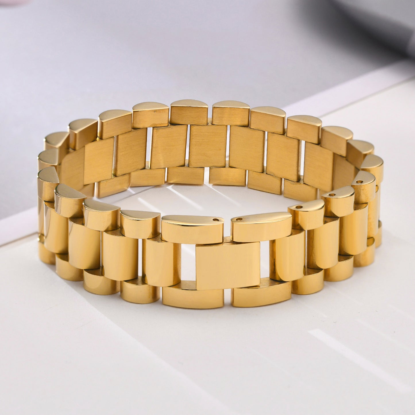 Bracelets Cross-border Accessories Titanium Steel Bracelet Men's Bracelet European and American