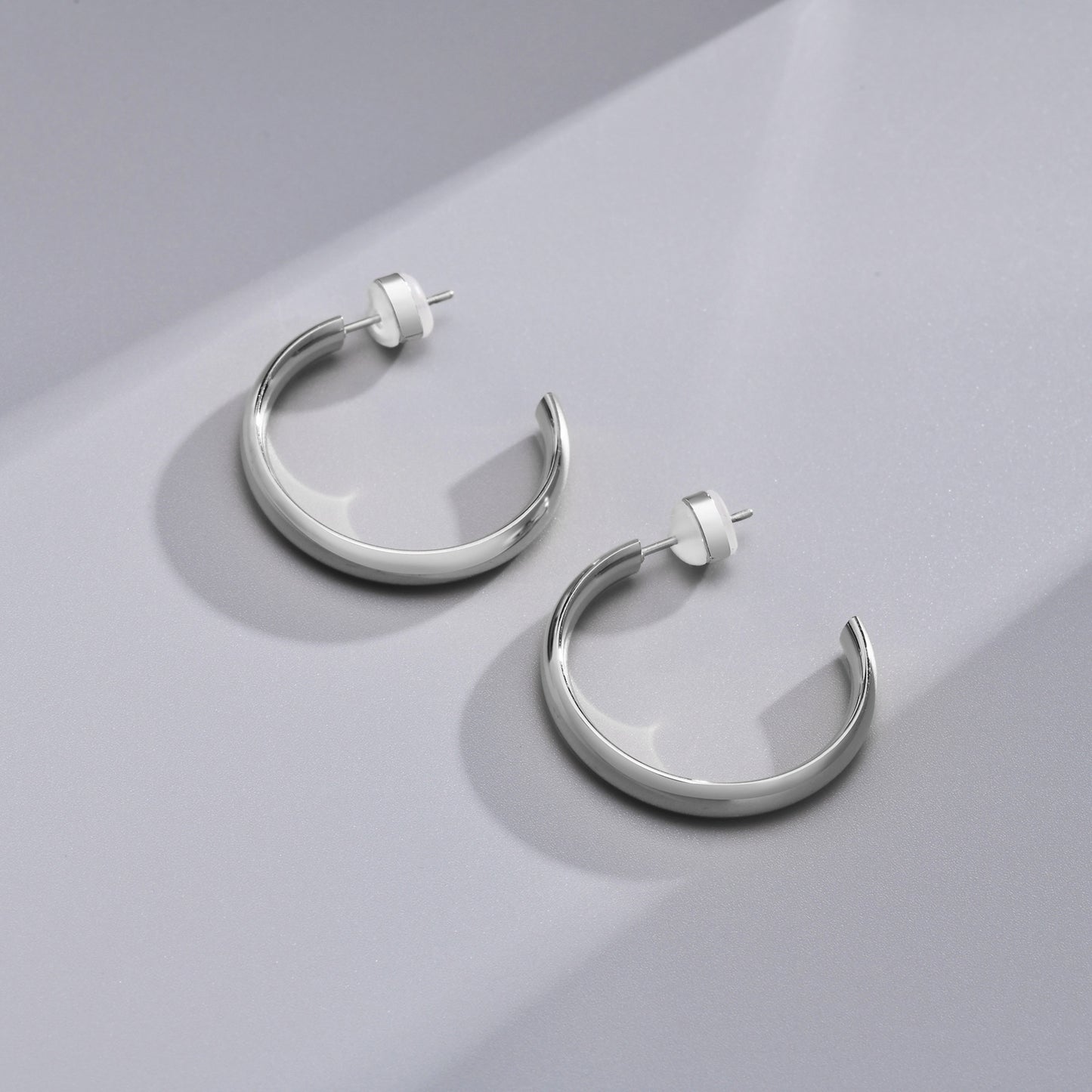 Women's Fashion Earrings Stainless Steel C-Shaped Wholesale