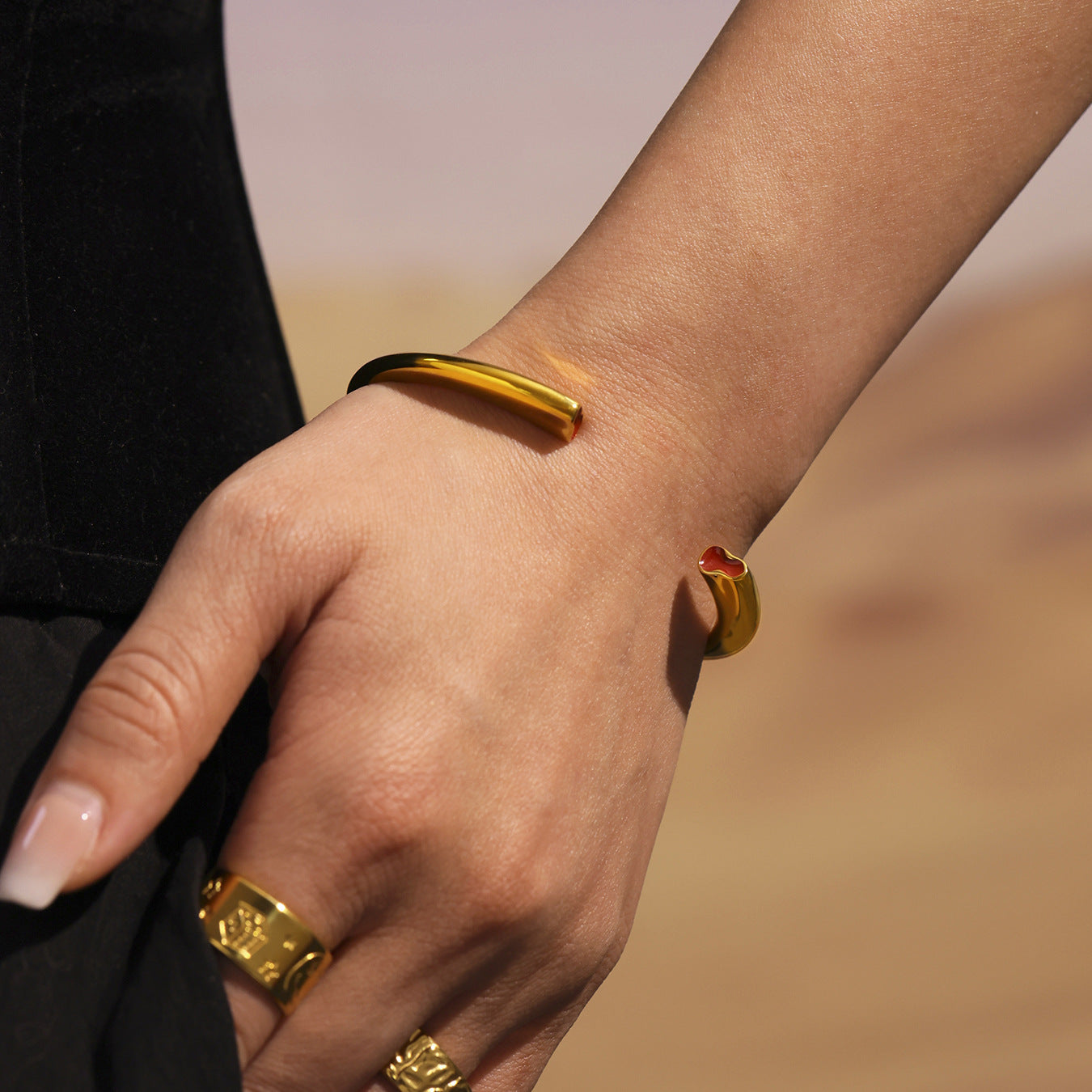 Planderful Commuter Pro Stainless Steel Glossy Bracelet