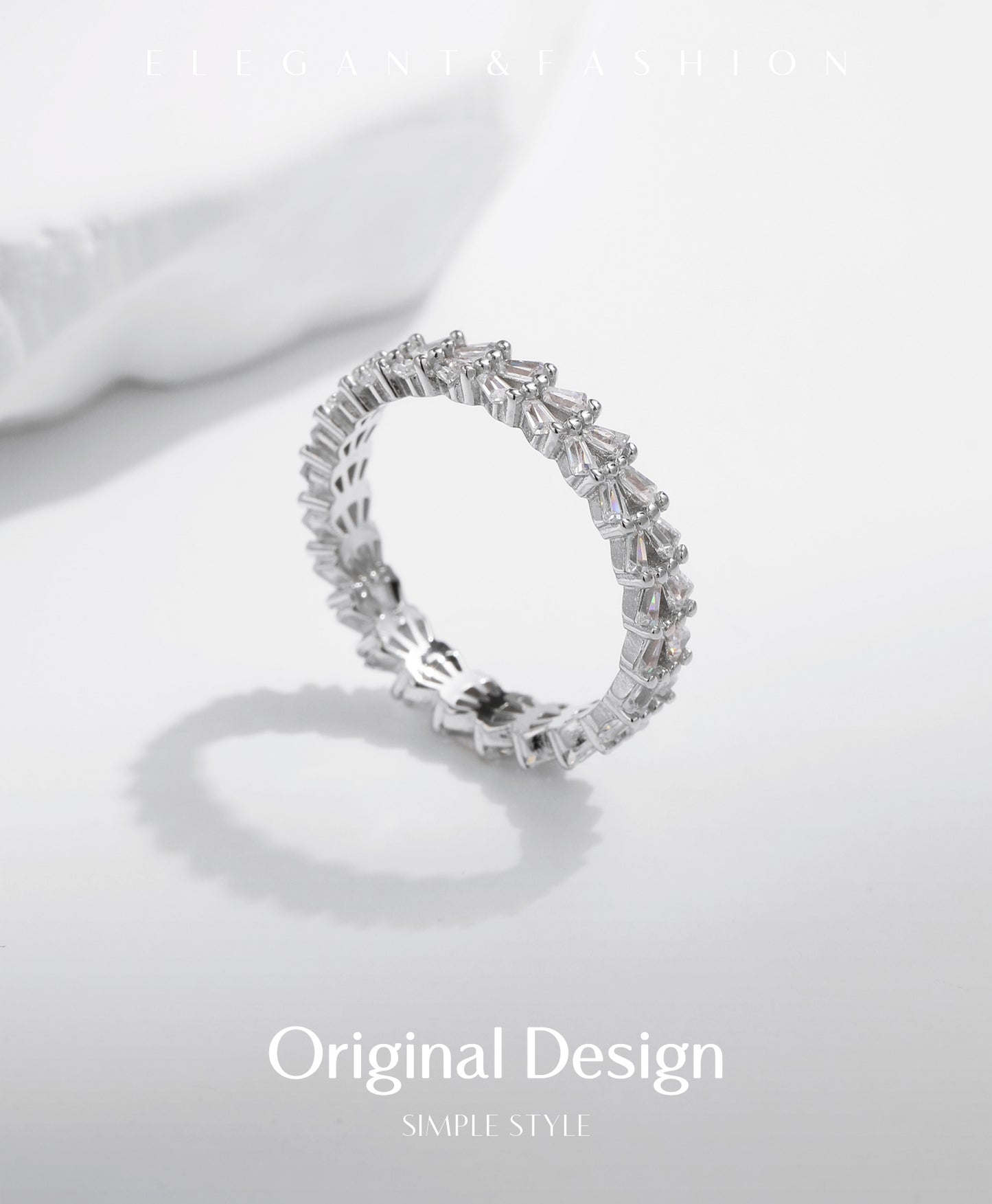 Planderful Everyday Genie Ring – Stunning Full Zircon Design