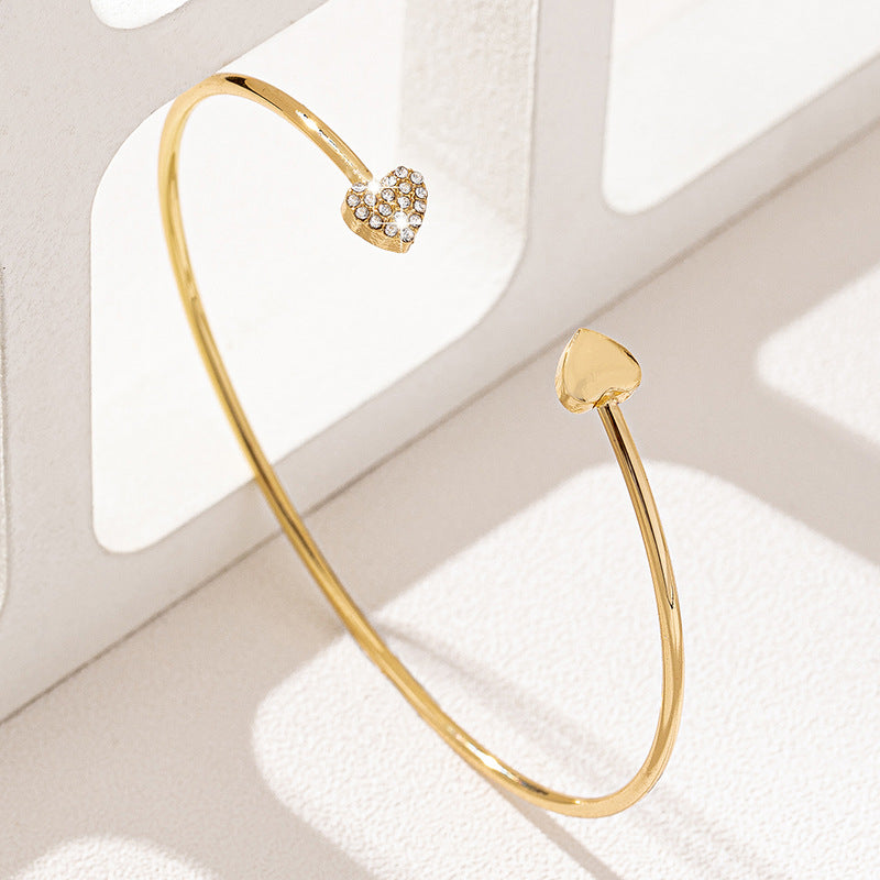 Planderful Vienna Verve Open Arm Ring – Stylish Minimalist Metal Design