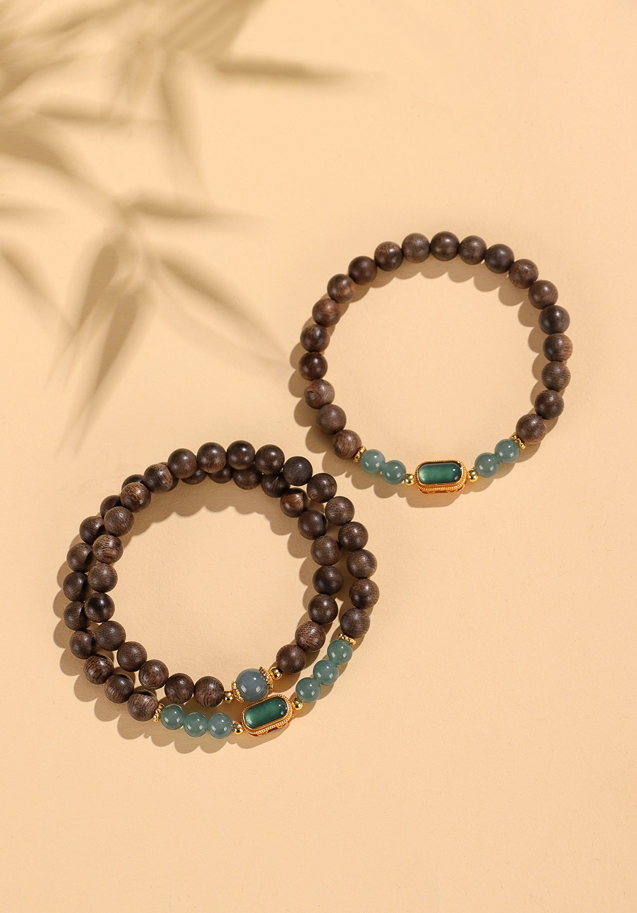 Planderful Fortune's Favor Bracelet – Elegant Chinese Style with Blue Water Jadeite