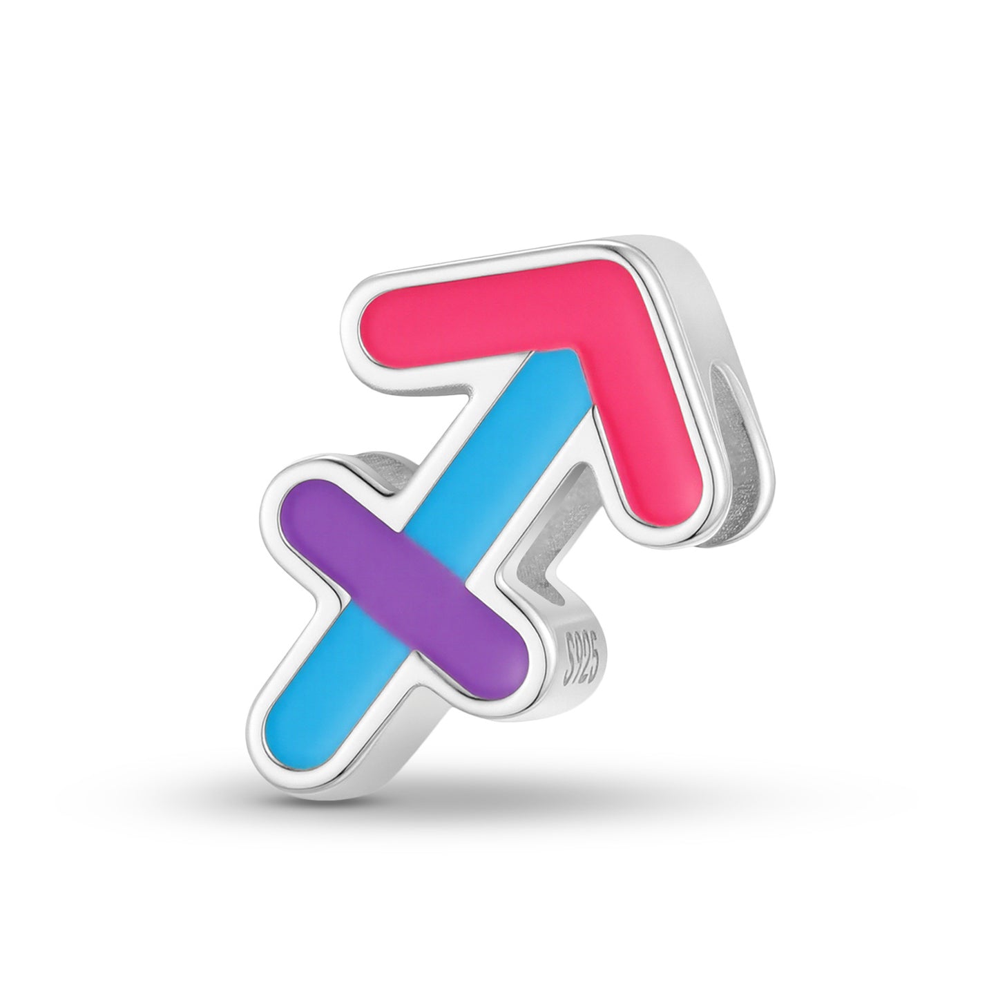 Planderful Jewelry Zodiac Beaded Pendant Bracelet in S925 Sterling Silver Handcrafted Elegance