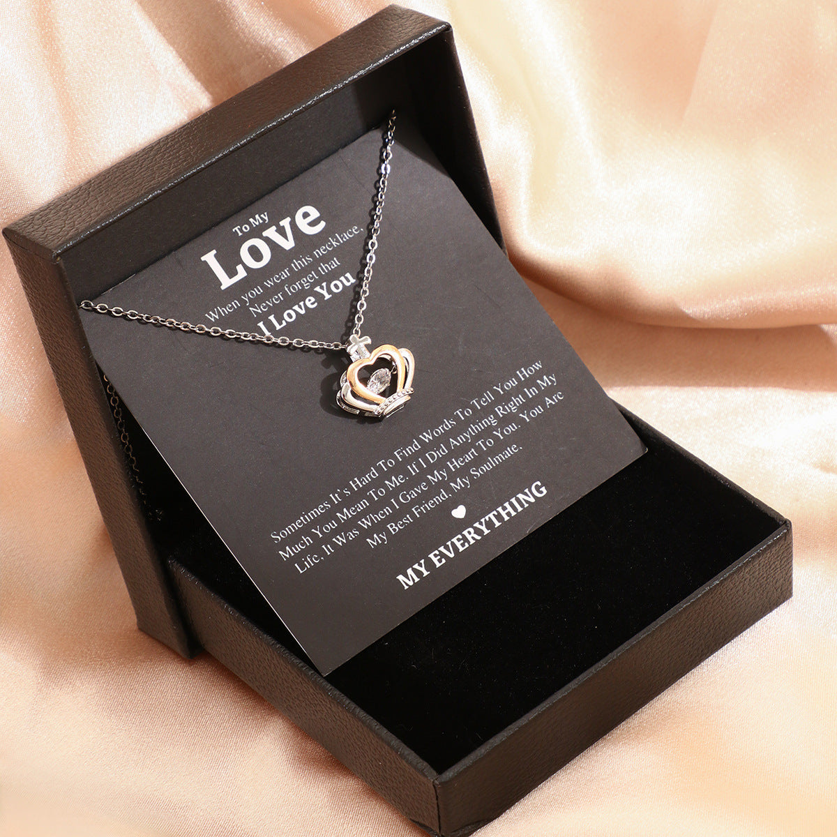 Elegant Mother's Day Necklace with Gift Box - Vienna Verve Collection
