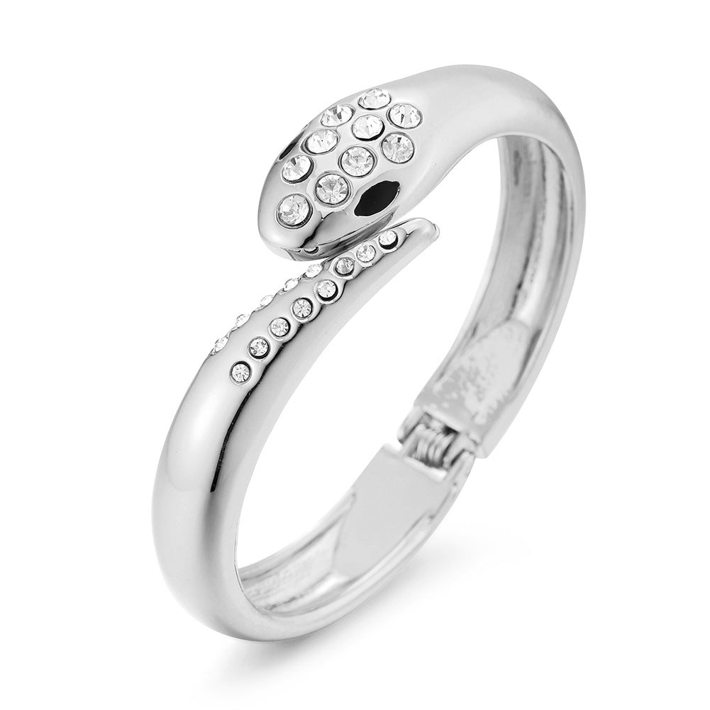 Planderful Vienna Verve Bracelet – Personalized Zircon Snake Design