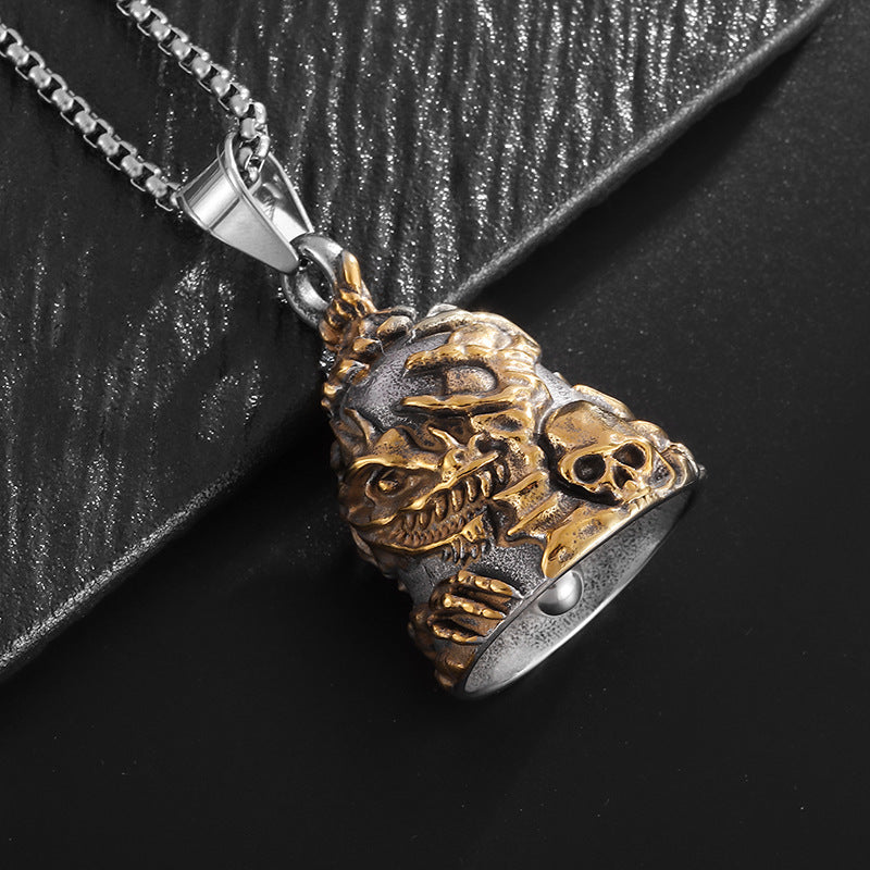 Vintage Skull Dragon Stainless Steel Jewelry