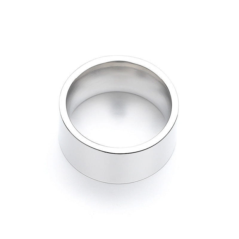 Steel Ring – Minimalist Wide Band