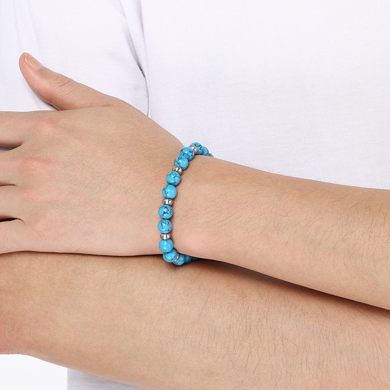 Planderful Collection Tiger Eye Stone Bracelet Men Durable