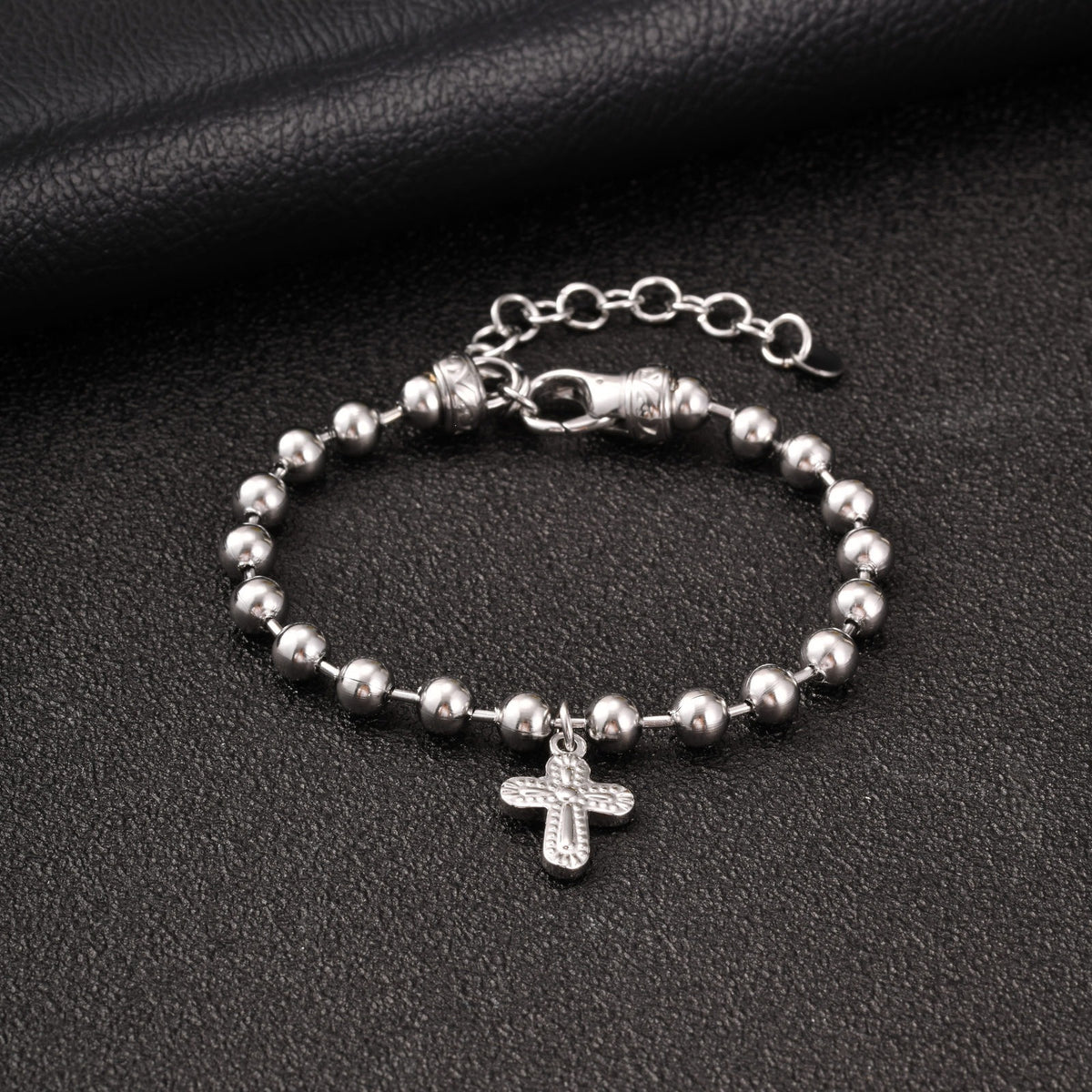 Cross Stainless Steel Bracelet