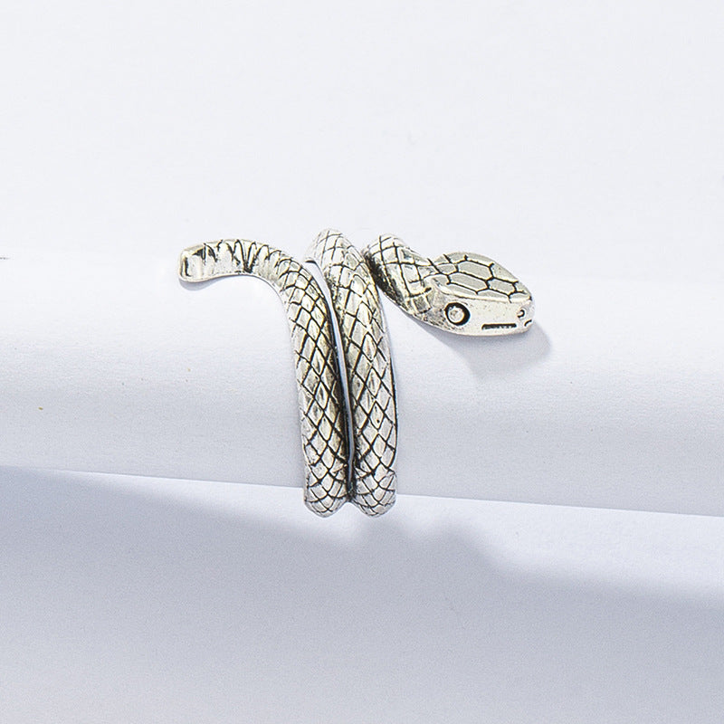 European Inspired Alloy Snake Ring - Vienna Verve Collection