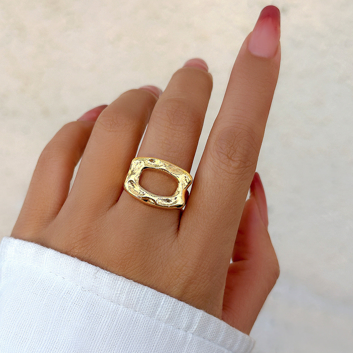 Butterfly Bow Two-finger Exaggerated Ring from Vienna Verve Collection