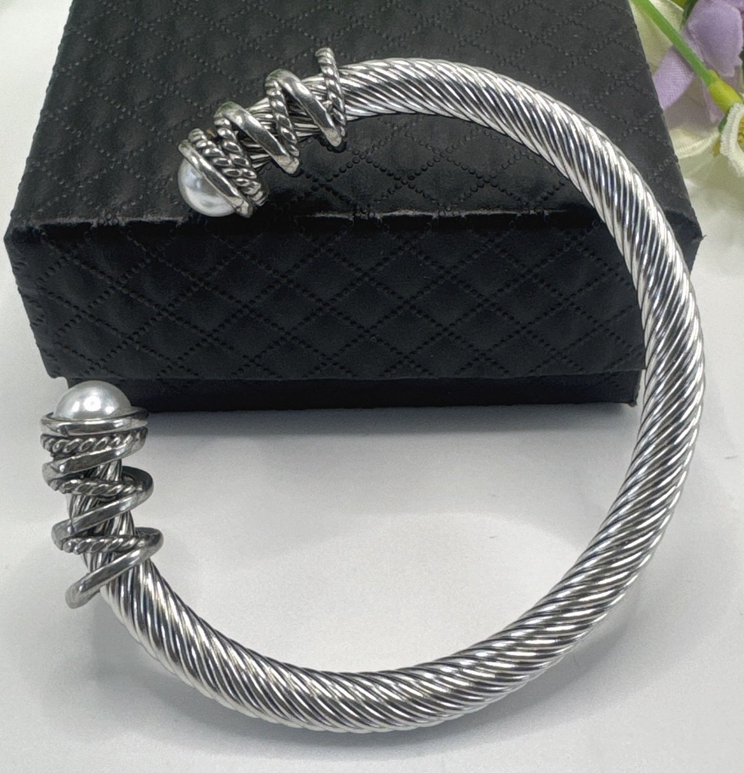 Stainless Steel Cable Wire Rope Bracelet Unisex Durable Premium Fashion Jewelry Planderful Everyday Genie