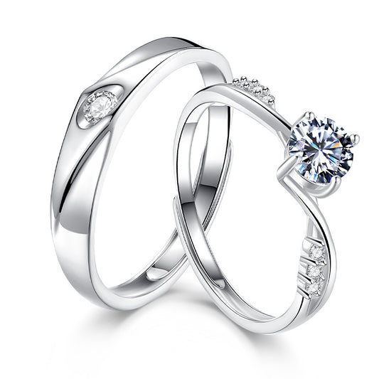 Only Love S925 Sterling Silver Men's Ring