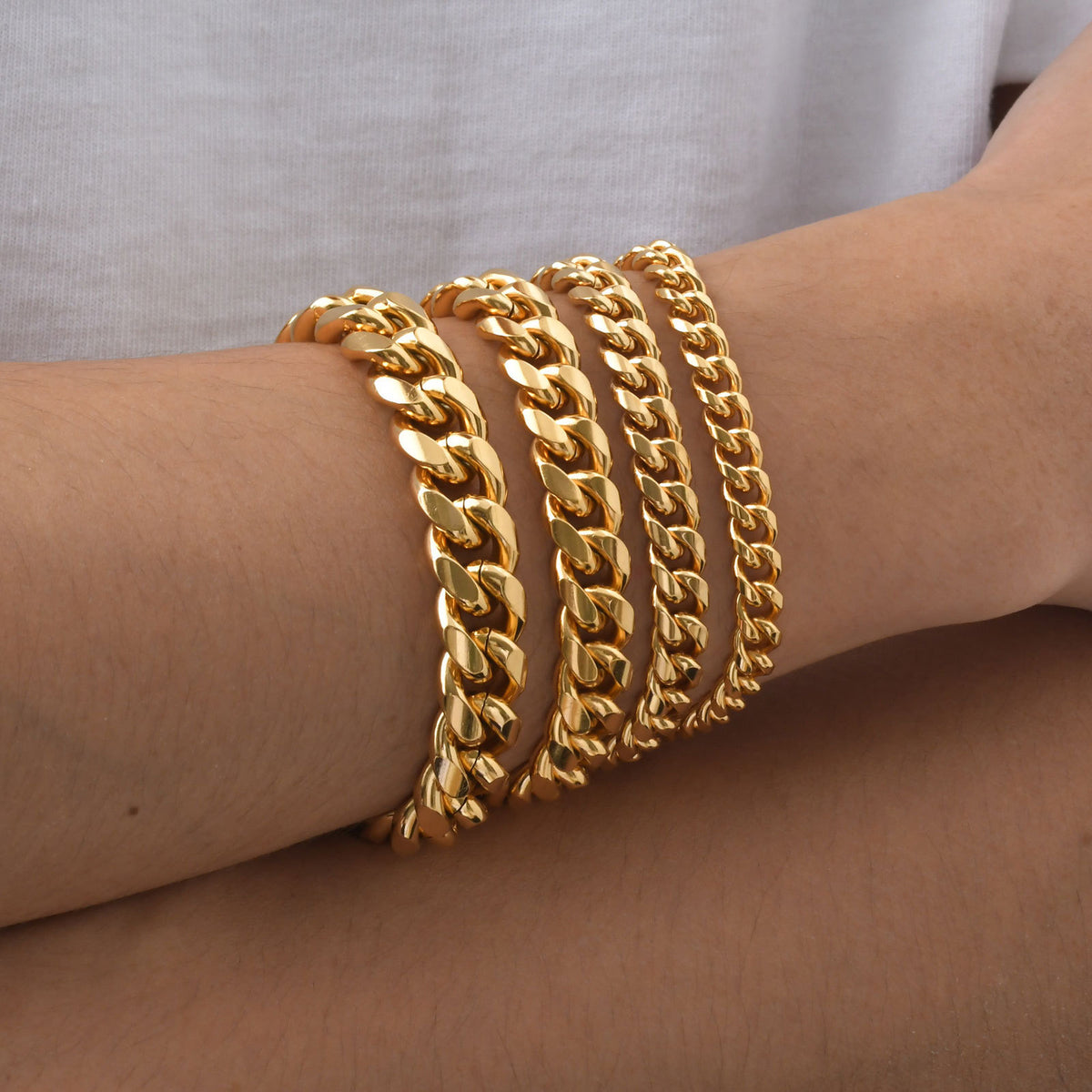Cuban Chain Stainless Steel Bracelet