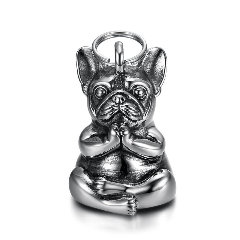 Punk Locomotive Stainless Steel Pendant Necklace