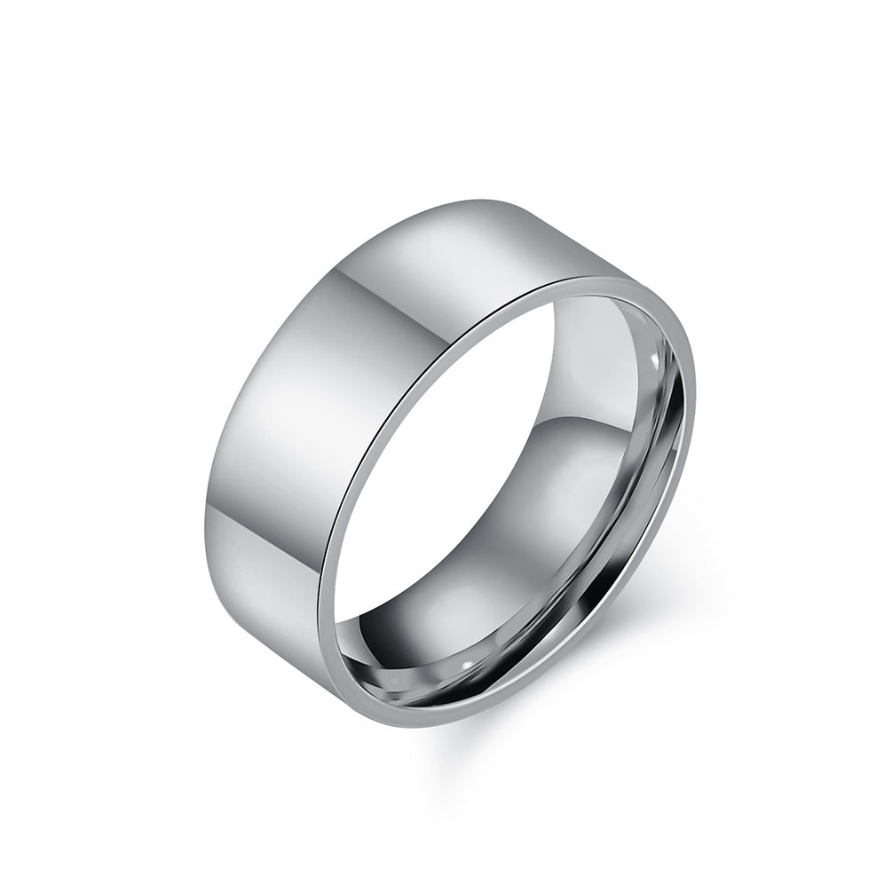 Modern Stainless Steel Ring — Gold / Silver / Black