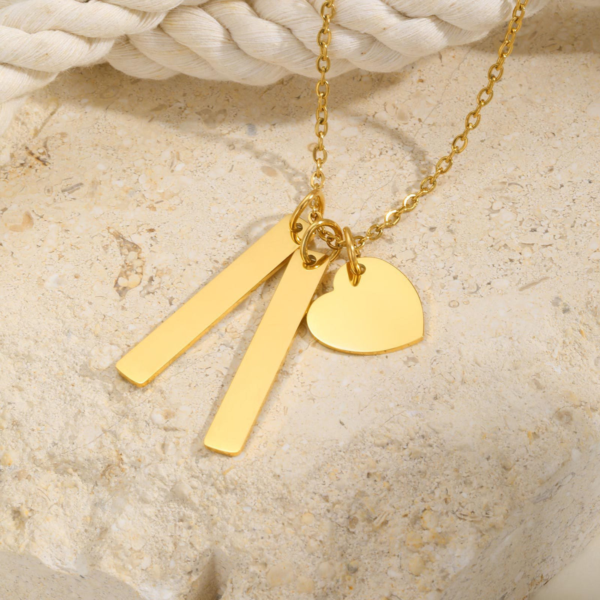 Rose Stainless Steel Necklace for Women