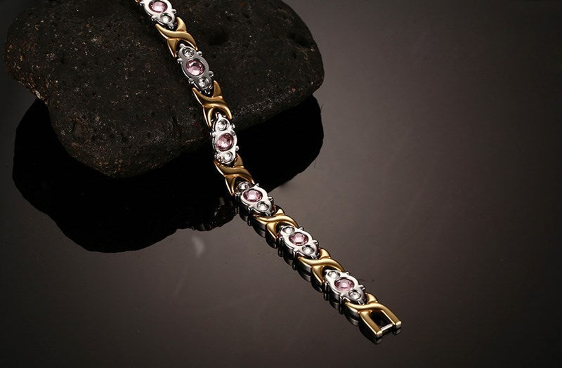 Titanium Steel Fashion Women's Magnet Bracelet Jewelry Wholesale