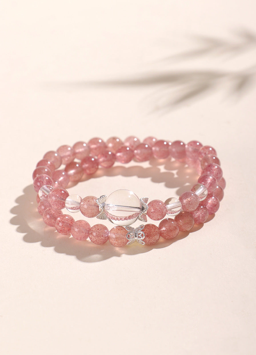 Planderful Fortune's Favor Bracelet – Elegant Crystal Beaded Design