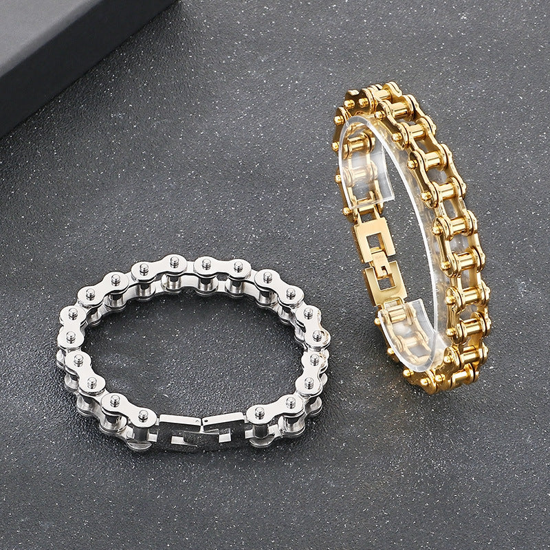 Planderful Personalized Bicycle Chain Necklace For Men