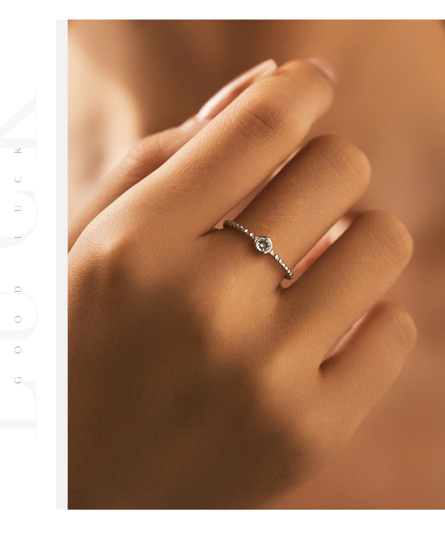 Planderful Moissanite Clover Ring – Stunning Sparkle with Moissanite Clarity