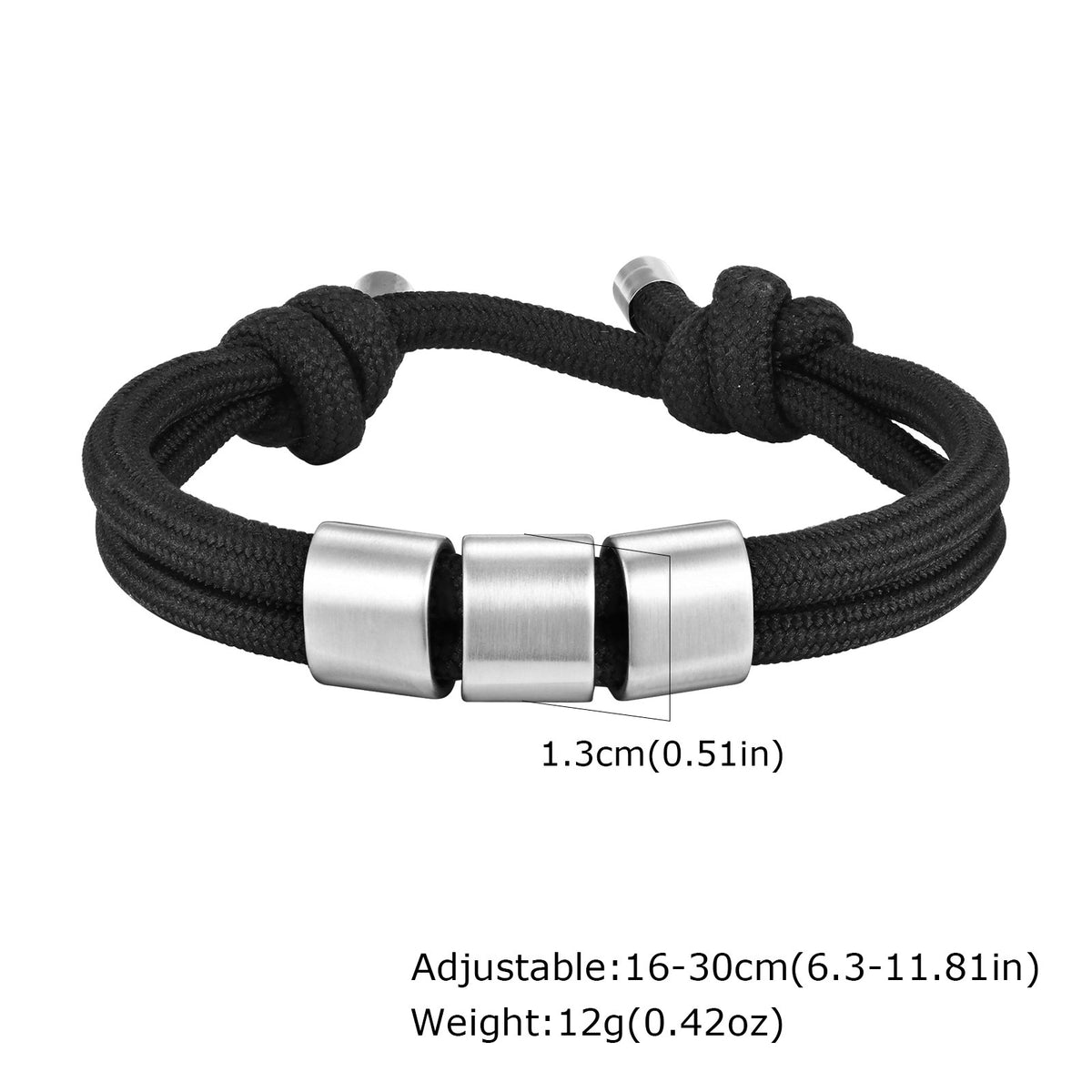 Adjustable Stainless Steel Ring Unisex