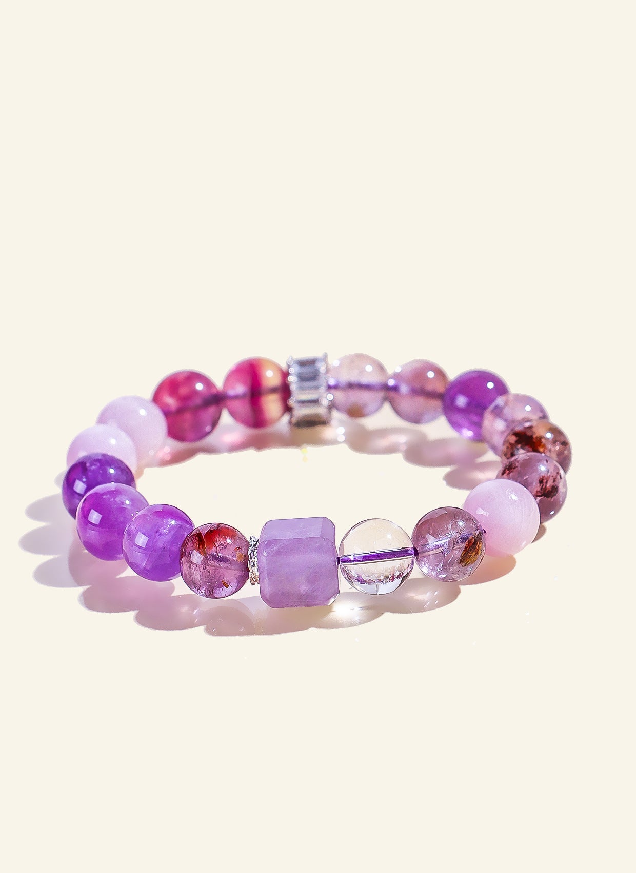Planderful Fortune's Favor Amethyst Bracelet – Elegant Dreamy Design