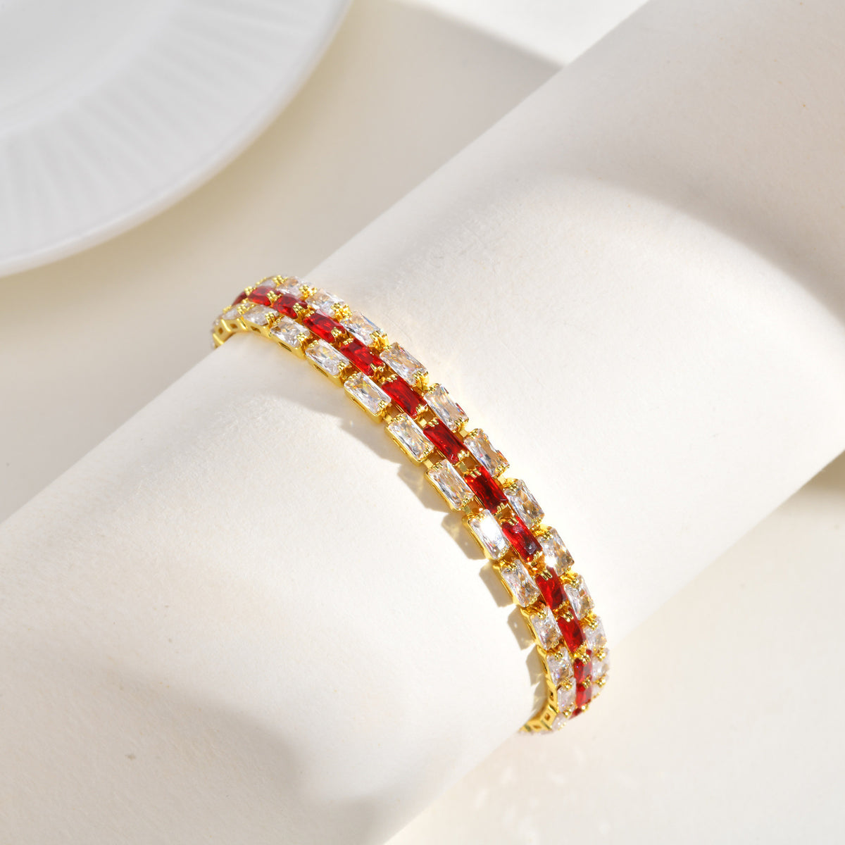 Zircon Copper Bracelet