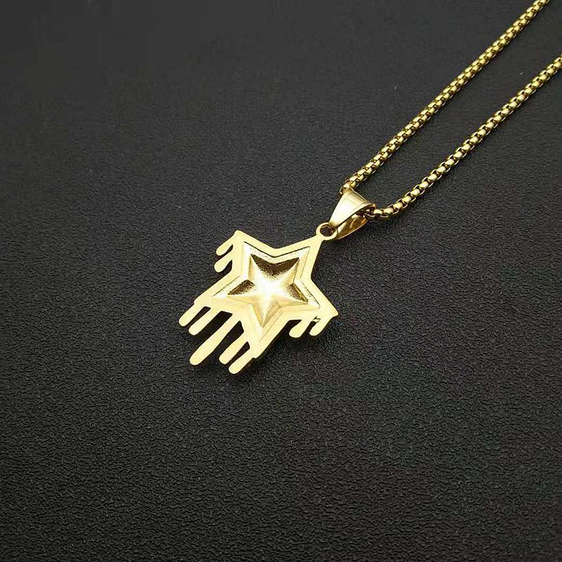 Zircon Necklace – Hip-Hop Dainty Water Drop Pendant