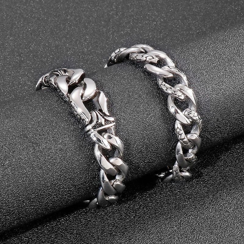 Dragon Slayer Men's Titanium Steel Bracelet