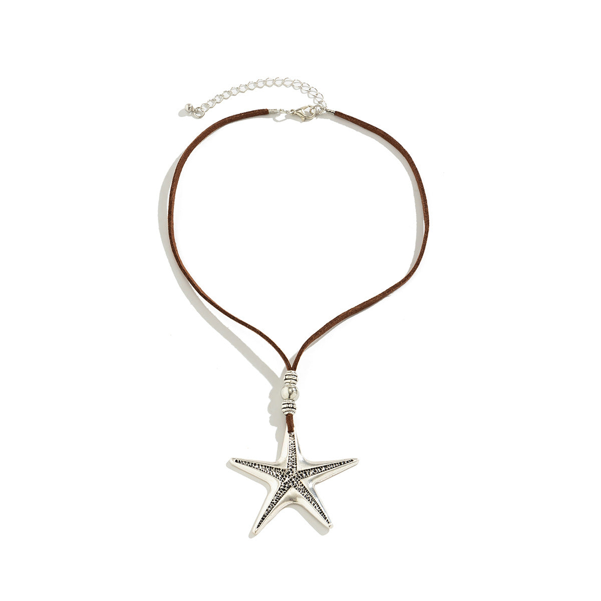 Holiday Ocean Starfish and Conch Necklace for Women with a Breeze