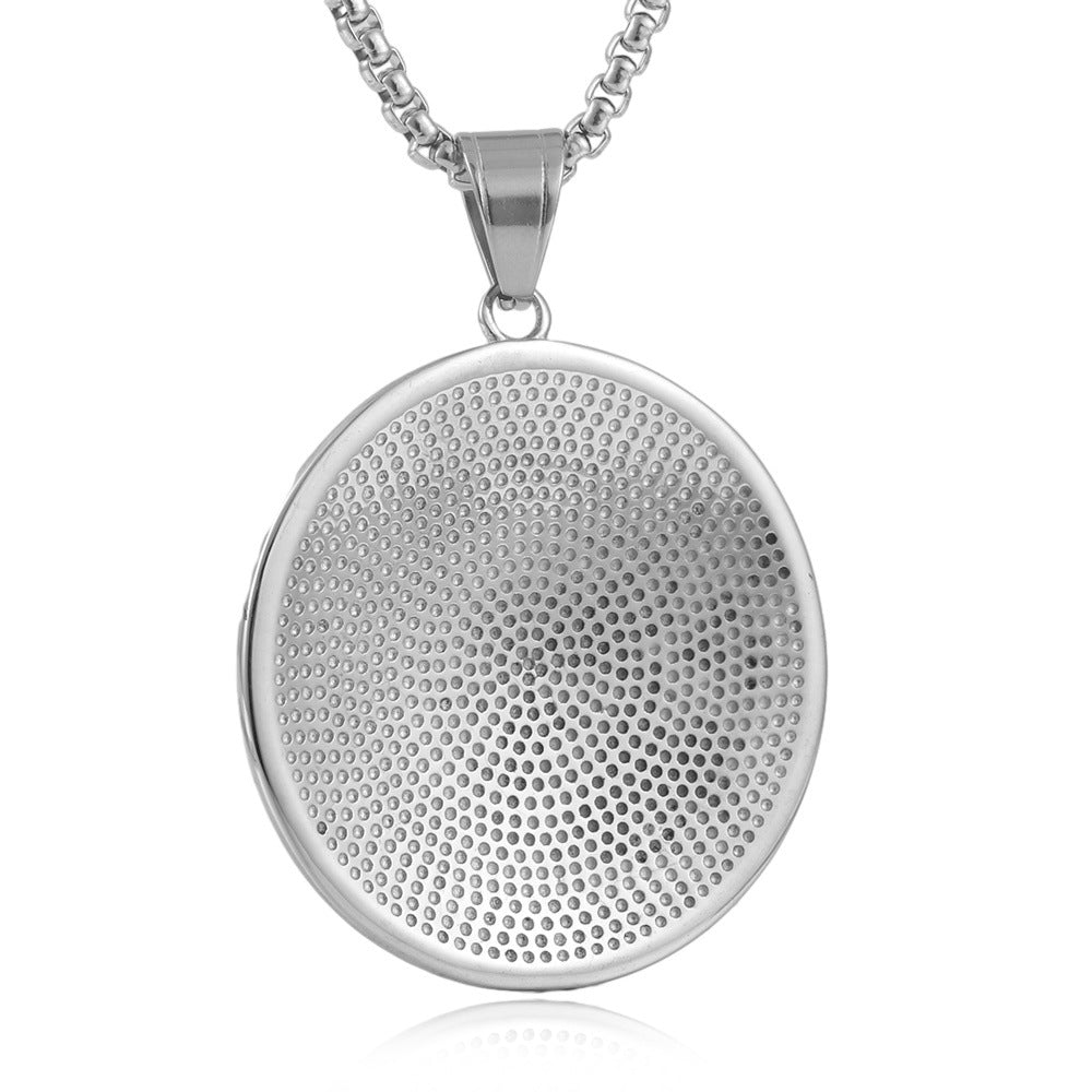 European And American Stainless Steel Cross Pendant For Men