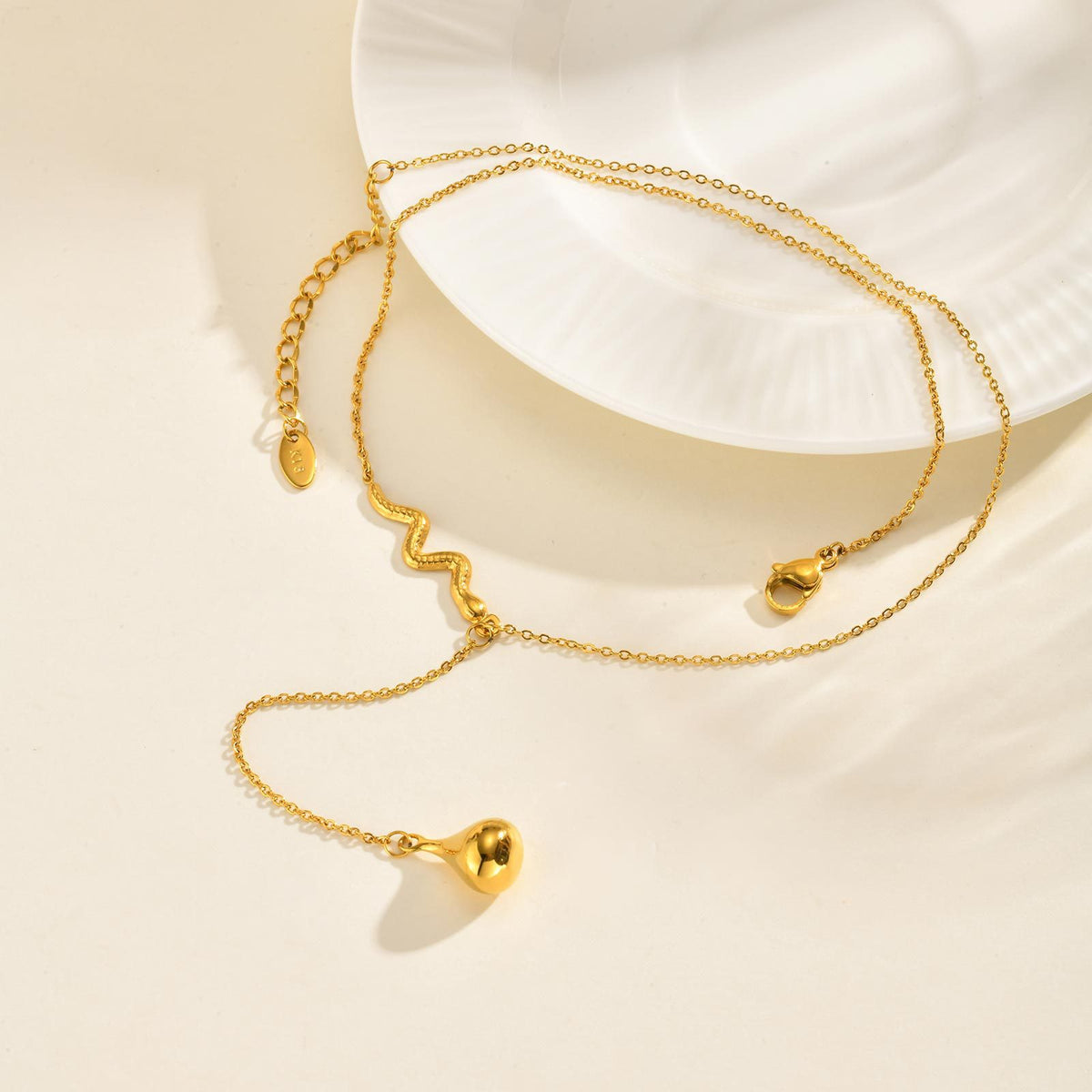 Stainless Steel Snake Necklace