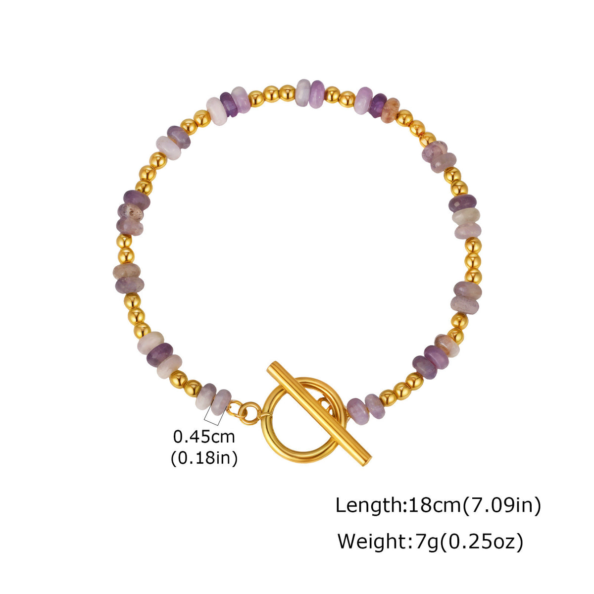 Tiger's Eye Stainless Steel Bracelet