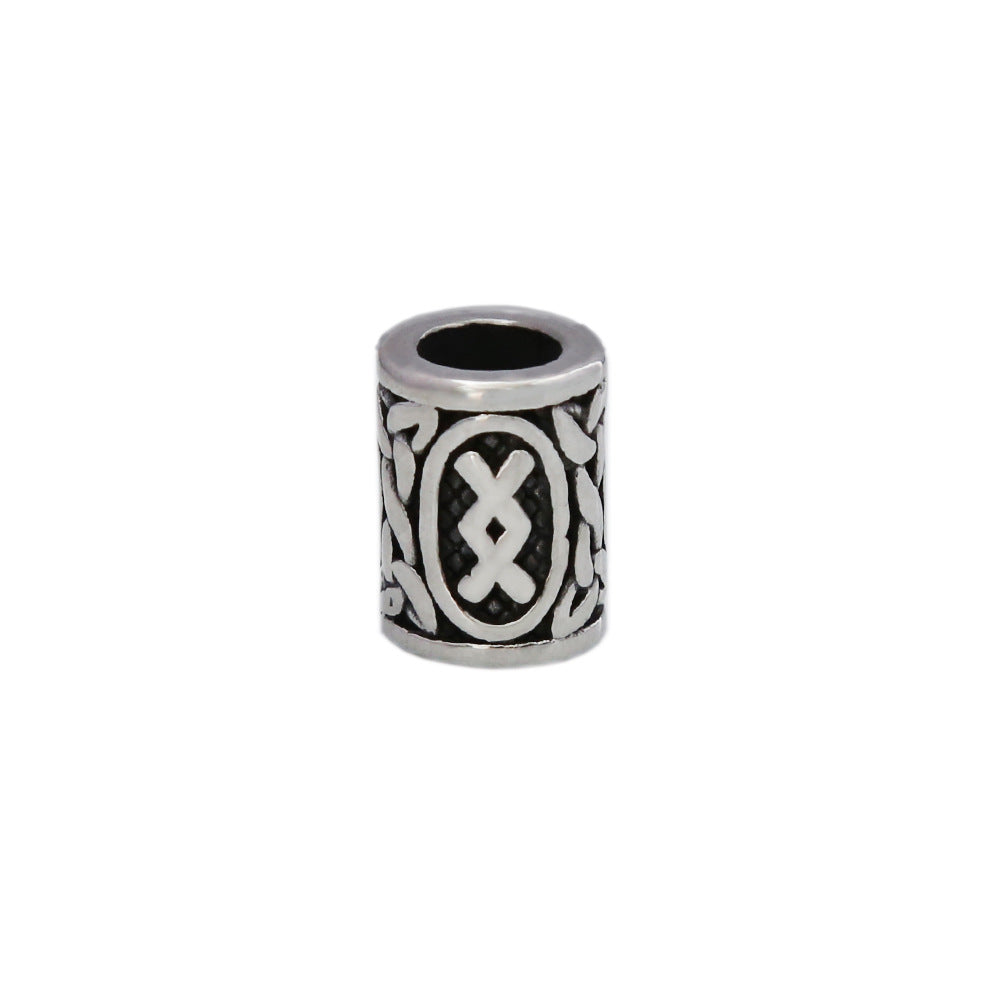 New Retro Stainless Steel Beads Viking Luhn Accessories Wholesale for Men