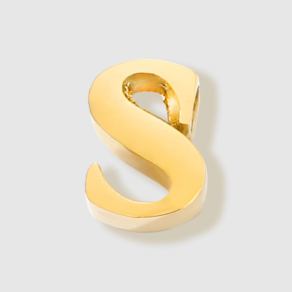 Planderful Jewelry Alphabet Letter Pendant Necklace Stainless Steel Customizable 26 Letters Gift