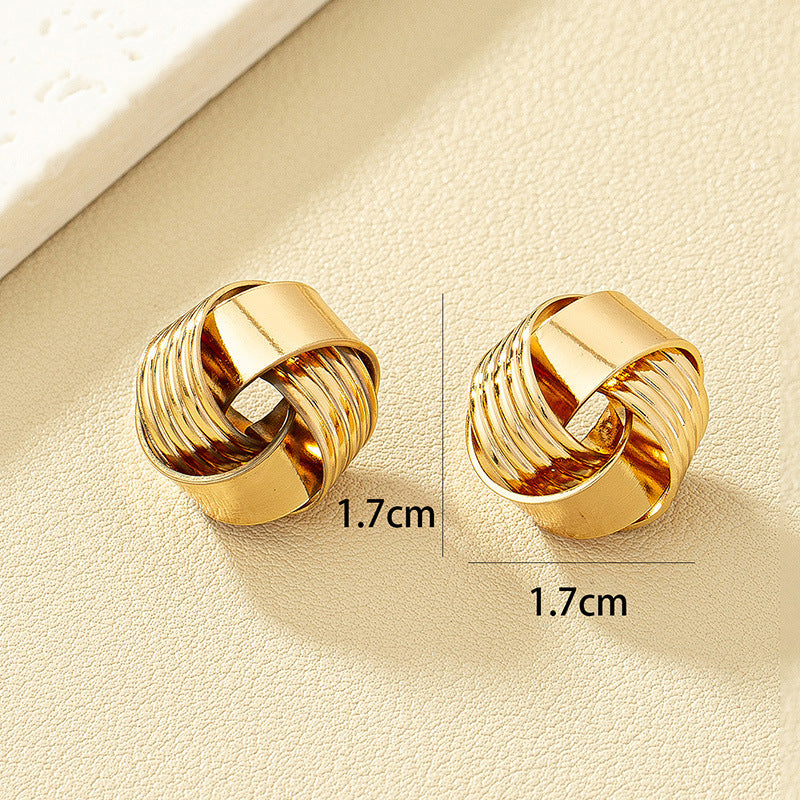 European Charm Metal Earrings - Vienna Verve Collection