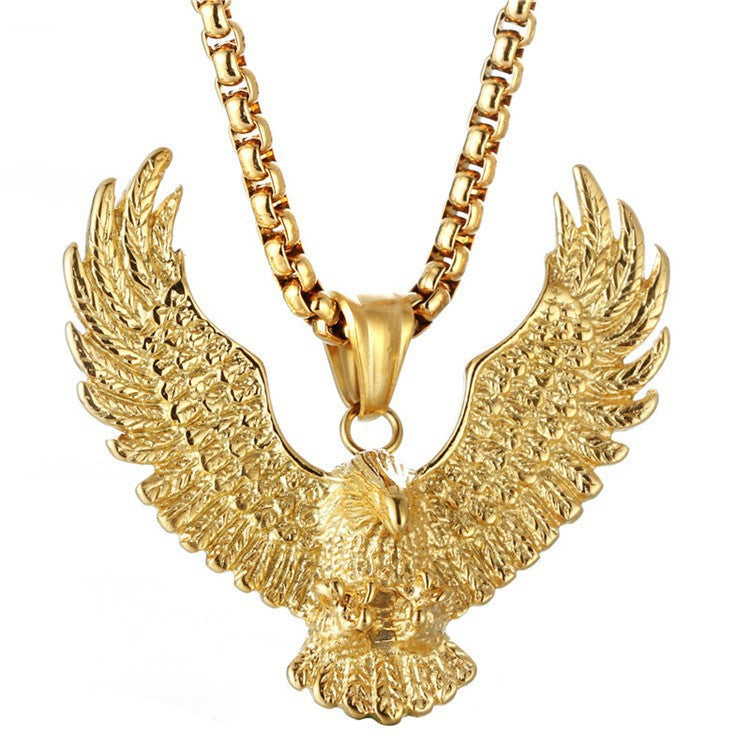 Directly From The Manufacturer Titanium Steel Eagle Pendant
