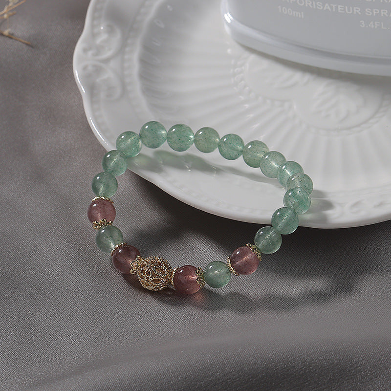 Fortune's Favor Sterling Silver Crystal Bracelet