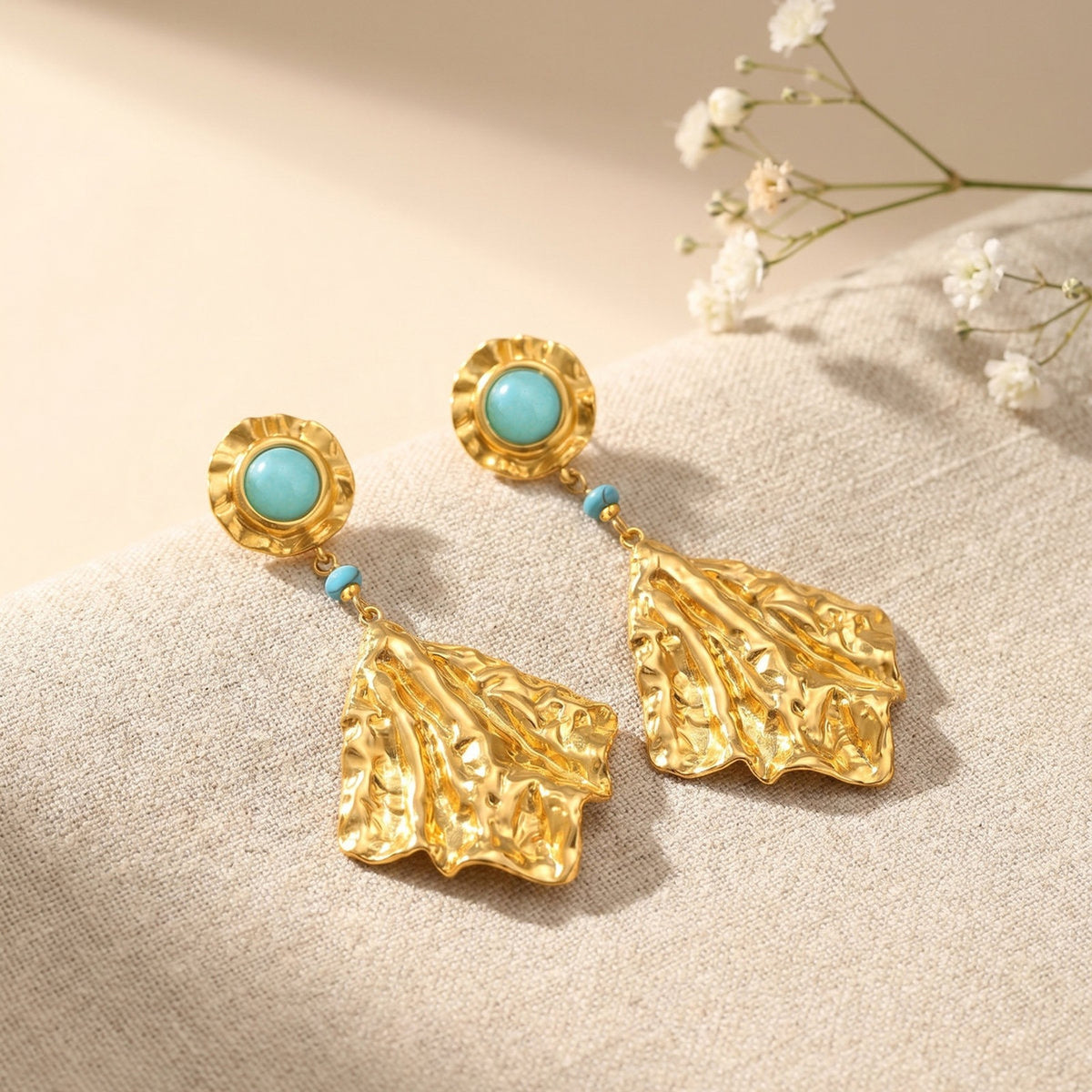 Stainless Steel Geometric Vintage Earrings