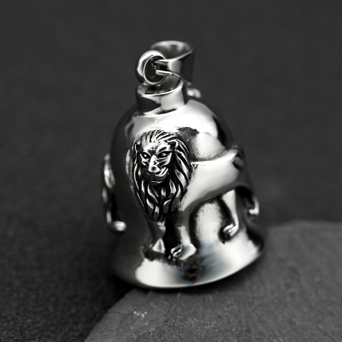 Punk Lion Stainless Steel Pendant Necklace