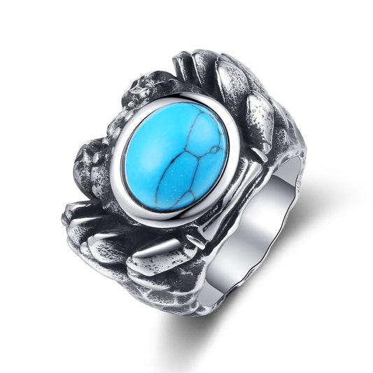 Turquoise Ring – Vintage Men's Ring