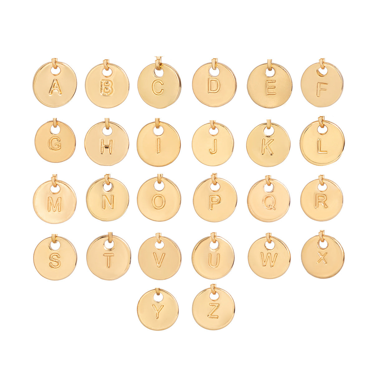 Customized 26-Letter Pendant Necklace from Europe and America for Women