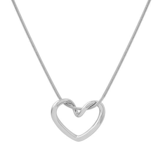 Personalized Titanium Steel Love Pendant Necklace