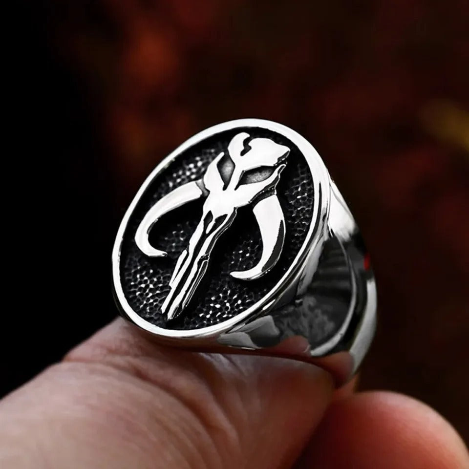 Vintage Skull Stainless Steel Men's Ring