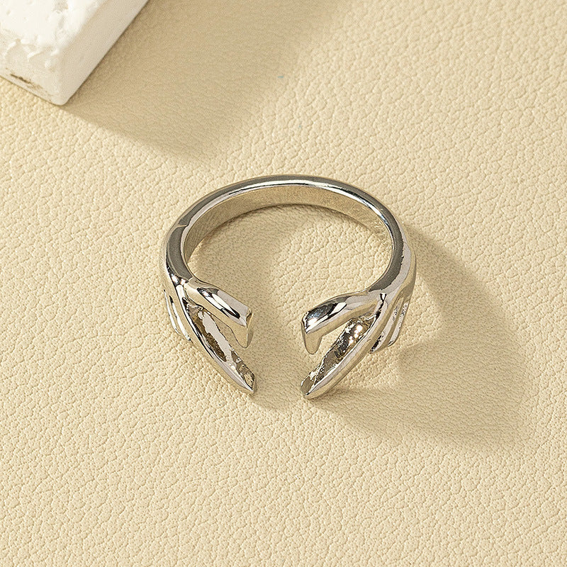 Vienna Verve: Chic Love Gesture Ring and Elegant Fashion Earrings Collection