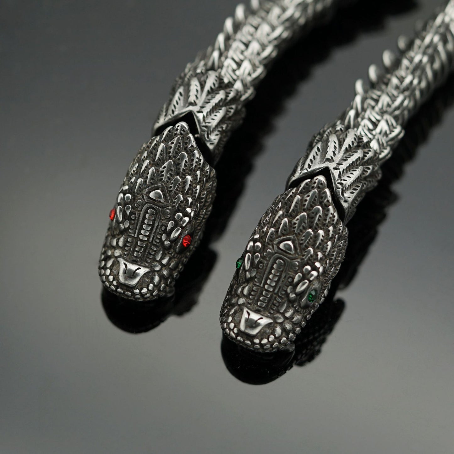 Planderful Dragon Scale Bracelet Titanium Steel 3D Keel Chain For Men Unisex Domineering Protection
