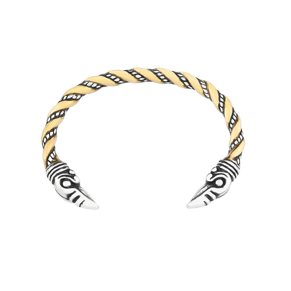 Vintage Viking Stainless Steel Men's Bracelet