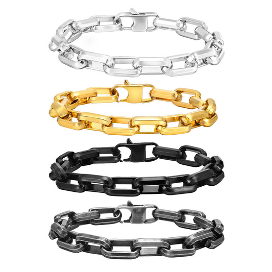 Cross-Border Accessories Wholesale Stainless Steel Bracelet For Men
